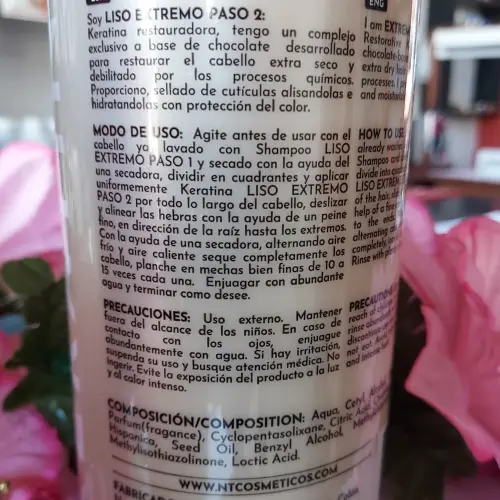Keratina Liso Extremo de Chocolate — imagen 3
