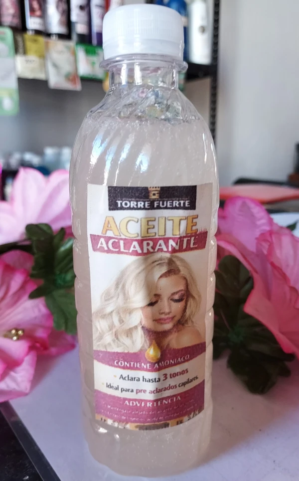 Aceite Aclarante Torre Fuerte's foto | BELLEZA SIN LÍMITES |  BizneCubano