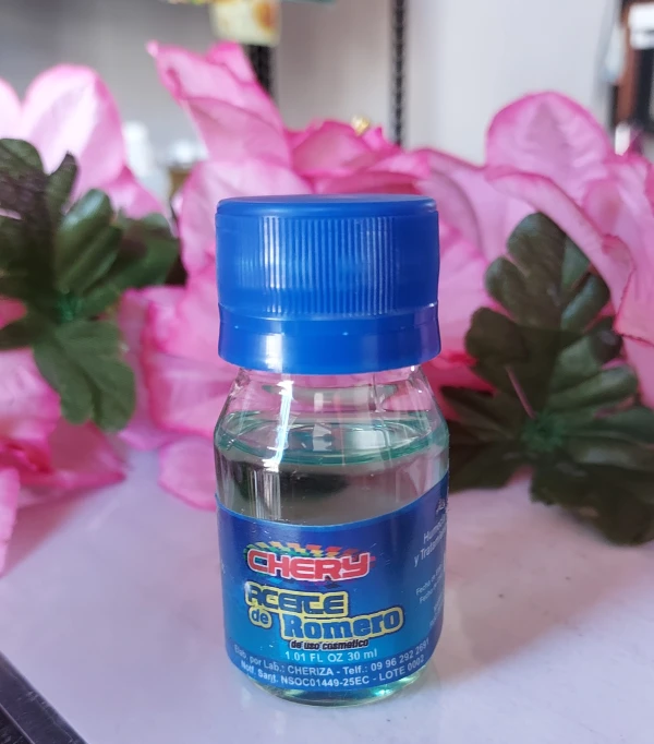 Aceite de Romero Chery's foto | BELLEZA SIN LÍMITES |  BizneCubano