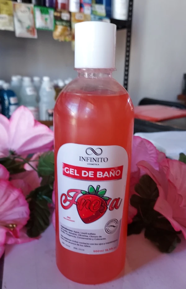 Gel baño fresa 16 oz's foto | BELLEZA SIN LÍMITES |  BizneCubano